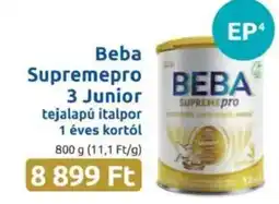 Benu Gyógyszertárak Beba Supremepro 3 Junior ajánlat