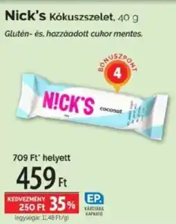 Pingvin Patika Nick's Kókuszszelet ajánlat