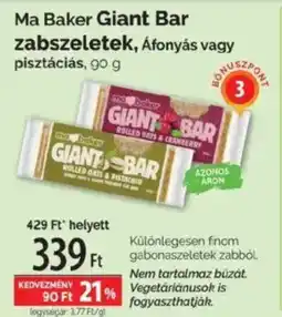 Pingvin Patika Ma Baker Giant Bar zabszeletek ajánlat