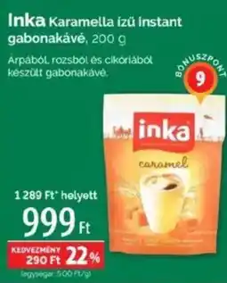 Pingvin Patika Inka Karamella ízű instant gabonakávé ajánlat
