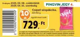 Pingvin Patika Csipet sóspálcika ajánlat