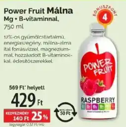 Pingvin Patika Power Fruit Málna Mg + B-vitaminnal, ajánlat