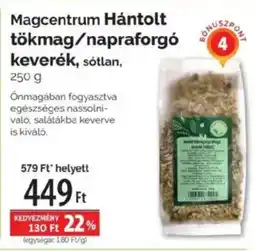Pingvin Patika Magcentrum Hántolt tökmag / napraforgó keverék ajánlat