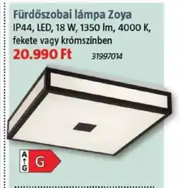 Bauhaus Fürdőszobai lámpa Zoya ajánlat