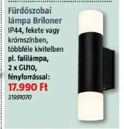 Bauhaus Fürdőszobai lámpa Briloner ajánlat