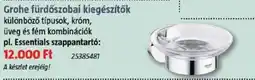 Bauhaus Grohe fürdőszobai kiegészítők ajánlat