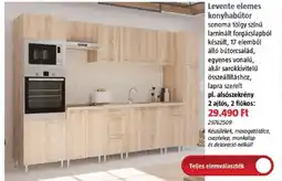 Bauhaus Levente elemes konyhabútor ajánlat