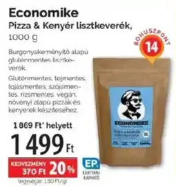 Pingvin Patika Economike Pizza & Kenyér lisztkeverék ajánlat