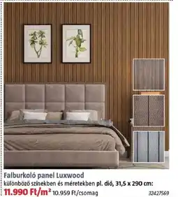 Bauhaus Falburkoló panel Luxwood ajánlat