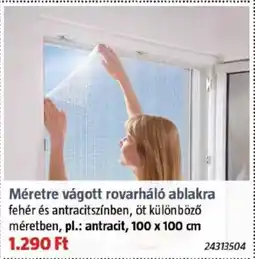 Bauhaus Méretre vágott rovarháló ablakra ajánlat