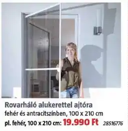 Bauhaus Rovarháló alukerettel ajtóra ajánlat