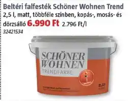 Bauhaus Beltéri falfesték Schöner Wohnen Trend ajánlat