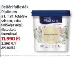Bauhaus Beltéri falfesték Platinum ajánlat