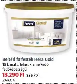 Bauhaus Beltéri falfesték Héra Gold ajánlat