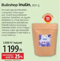 Pingvin Patika Bulkshop Inulin ajánlat