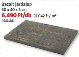 Bauhaus Bazalt járdalap ajánlat