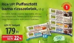 Pingvin Patika Rice UP! Puffasztott barna rizsszeletek ajánlat