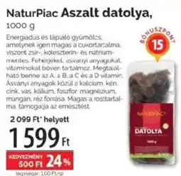 Pingvin Patika NaturPiac Aszalt datolya ajánlat