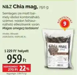 Pingvin Patika N&Z Chia mag ajánlat