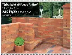 Bauhaus Térburkoló kő Fuego Antico ajánlat