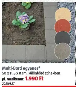 Bauhaus Multi-Bord egyenes ajánlat