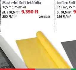 Bauhaus Masterfol Soft tetőfólia ajánlat