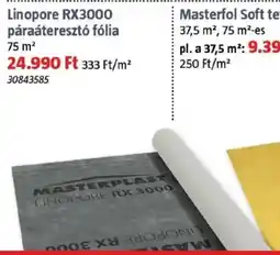 Bauhaus Linopore RX3000 páraáteresztó fólia ajánlat