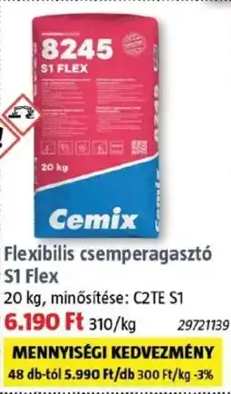 Bauhaus Flexibilis csemperagasztó S1 Flex ajánlat