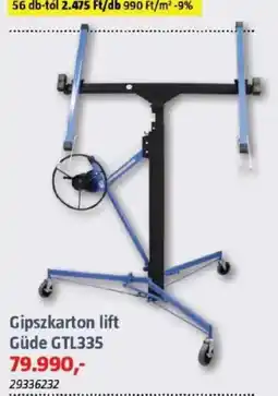 Bauhaus Gipszkarton lift Güde GTL335 ajánlat