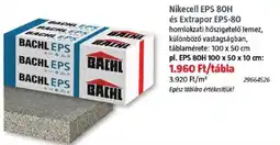 Bauhaus Nikecell eps 80h és extrapor eps-80 ajánlat