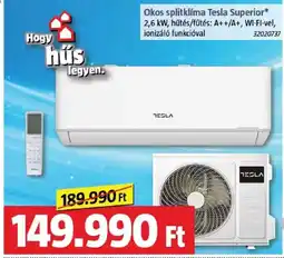Bauhaus Okos splitklíma Tesla Superior ajánlat