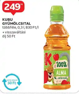Auchan Kubu gyümölcsital ajánlat