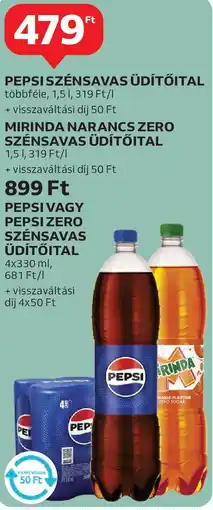 Auchan Pepsi szénsavas üdítőital stb. ajánlat