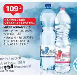 Auchan Mizse ásványvíz ajánlat