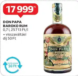 Auchan Don papa baroko rum ajánlat