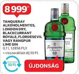 Auchan Tanqueray alkoholmentes, london dry stb. ajánlat
