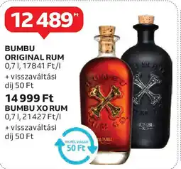 Auchan Bumbu original rum stb. ajánlat