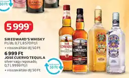Auchan Sir edward's whisky stb. ajánlat