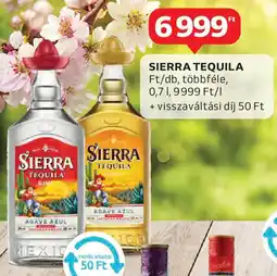 Auchan Sierra tequila ajánlat