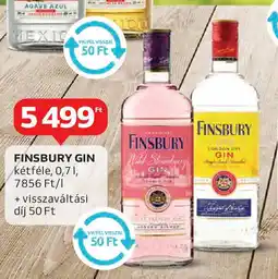 Auchan Finsbury gin ajánlat