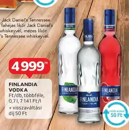 Auchan Finlandia vodka ajánlat