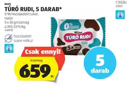 ALDI Mizo túró rudi, 5 darab ajánlat
