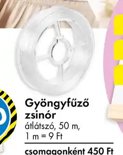 Tedi Gyöngyfűző zsinór ajánlat