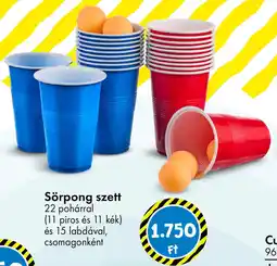 Tedi Sörpong szett ajánlat