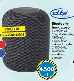 Tedi Bluetooth- hangszóró ajánlat