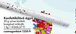 Tedi Konfettikilövő ágyú ajánlat