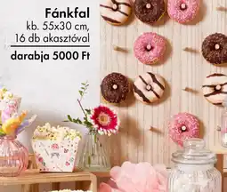 Tedi Fánkfal ajánlat