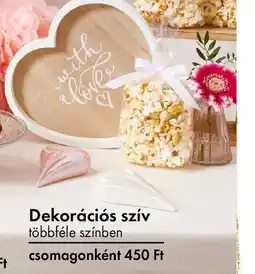 Tedi Dekorációs szív ajánlat