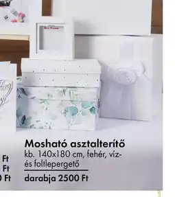 Tedi Mosható asztalterítő ajánlat