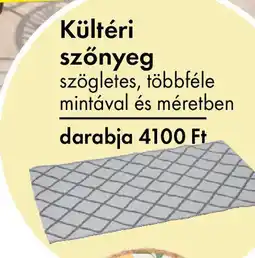 Tedi Kültéri szőnyeg ajánlat